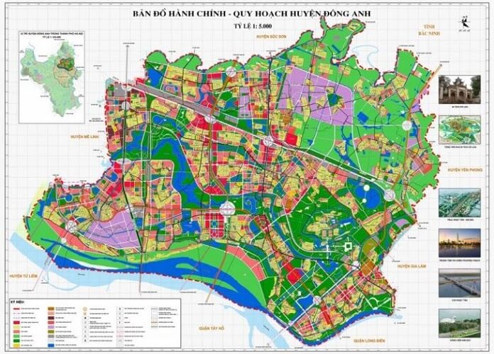 Quy hoạch huyện Đông Anh